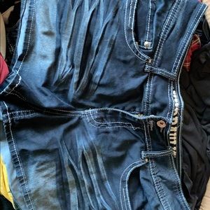 Shorts and skirt can be sold separately